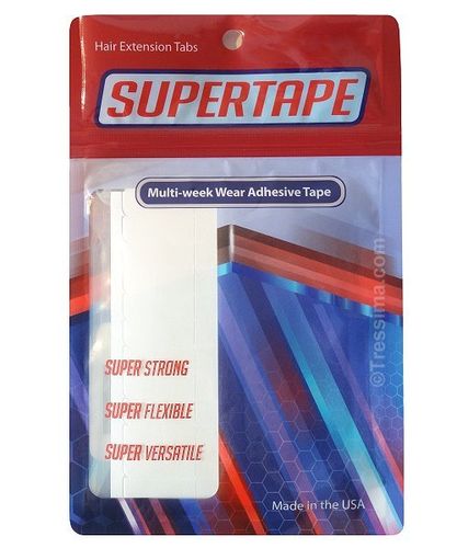 Supertape Klebestreifen Tape Extensions. Beidseitig klebend.