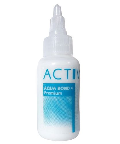 Aqua Bond 4 Premium Flüssigkleber, Bondingkleber Zweithaar. 50ml.